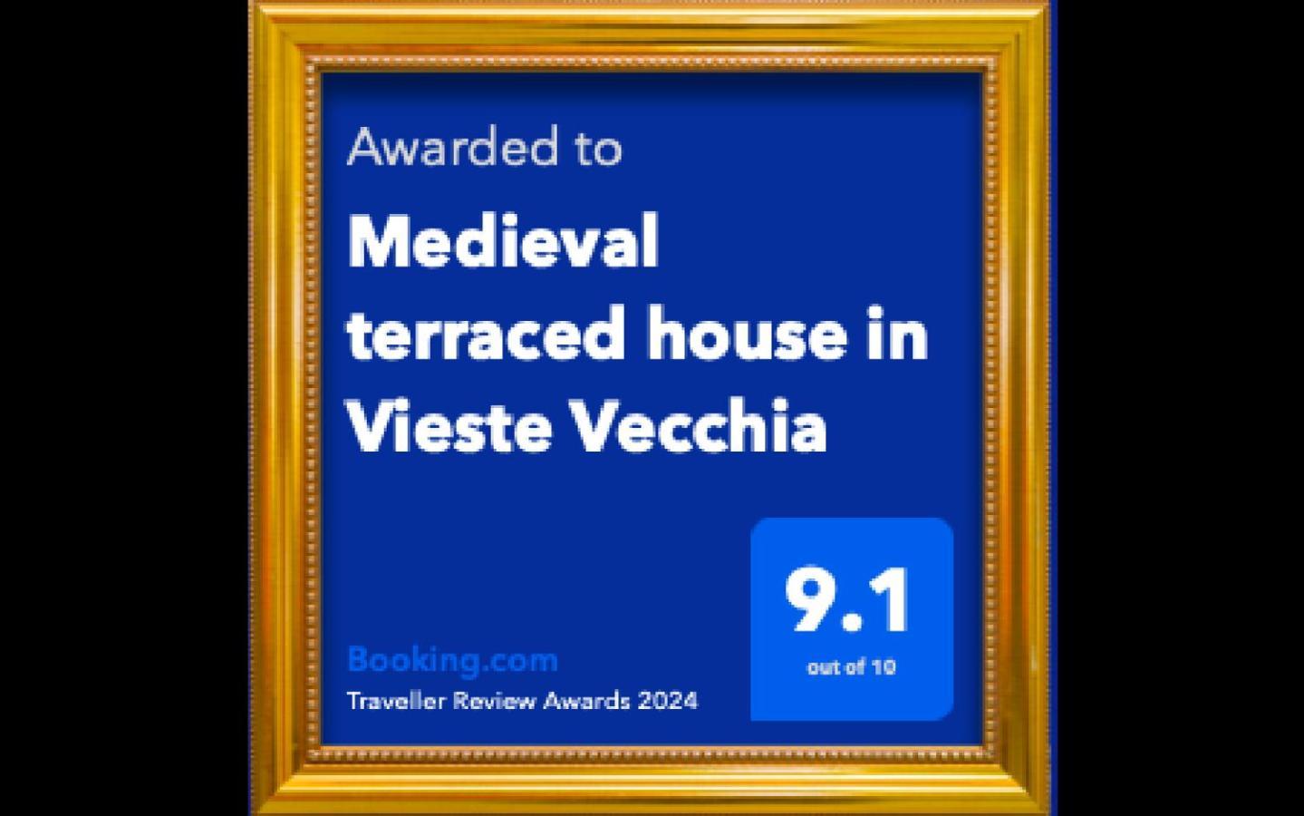 Medieval Terraced House In Vieste Vecchia Dış mekan fotoğraf